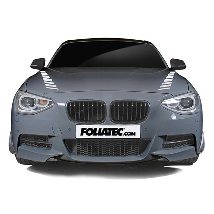 Foliatec Vinilo Decorativo para Coche Diseño Sombras Blanco