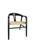 DKD Home Decor Silla Olmo Fibra Negro