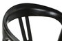 DKD Home Decor Silla Horeca Negro Crema 57 x 53 x 78 cm (2 Unidades)