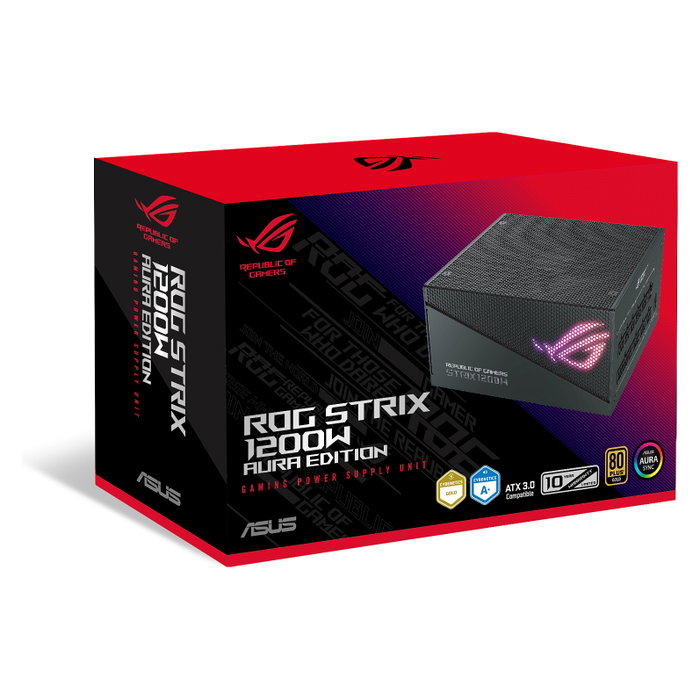 ASUS ROG Strix 1200W Gold Aura Edition Negro