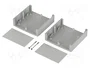 BOPLA UNIMAS Carcasa con panel Gris claro