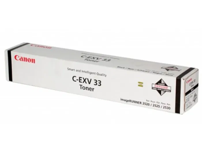 Canon Toner EXV33 Original Negro para IR2520, IR2525, IR2530