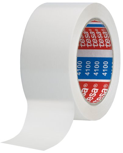 Cinta De Embalaje Tesa Pvc Rugoso Rollo 66X50 Blanco (Set de 6) Cinta De Embalaje Tesa Pvc Rugoso Rollo 66X50 Blanco (Set de 6)