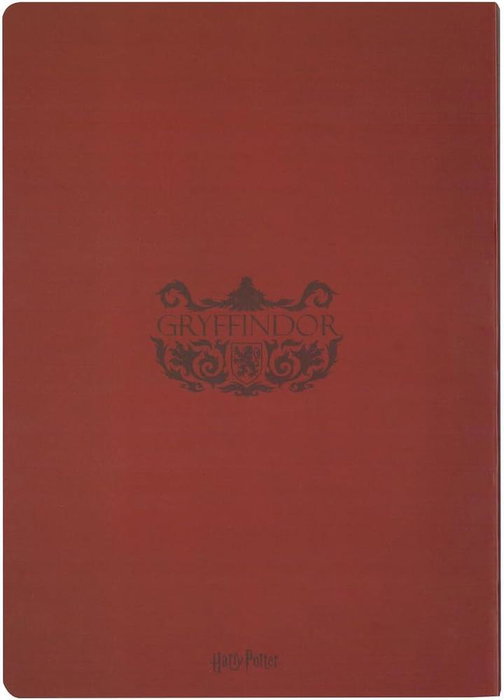 Sd Toys Cuaderno Tapa Blanda Gryffindor Harry Potter Rojo Intenso