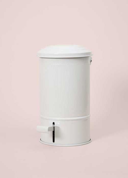 Mijölnir STP0016 Cubo Galvanizado Blanco 26 x 17 x 32 cm