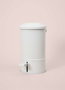 Mijölnir STP0016 Cubo Galvanizado Blanco 26 x 17 x 32 cm