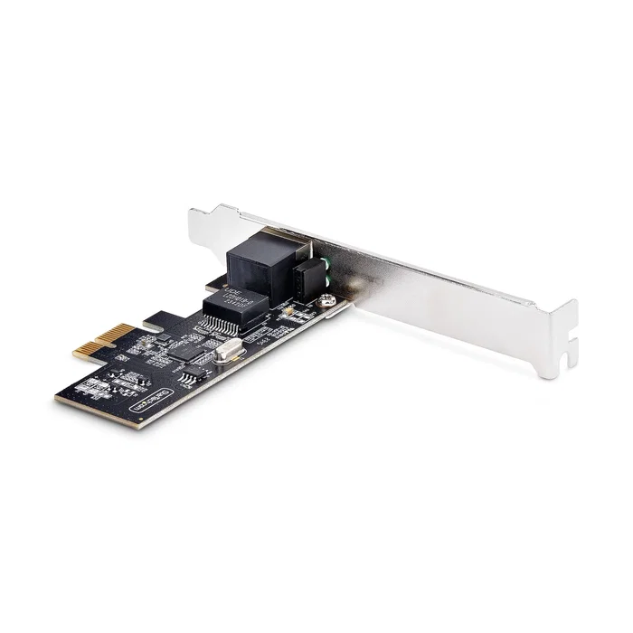 Startechcom Tarjeta de Red PCIe PR12GI-NETWORK-CARD - 1 Puerto 2.5 GbE RJ45 con Chip Intel I225-V - Compatible con Windows, Linux, VMware - Incluye Soporte de Bajo Perfil