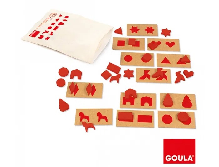 Goula Juego didáctico de percepción táctil y asociación 1