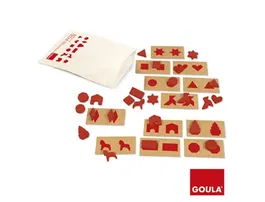 Goula Juego didáctico de percepción táctil y asociación 1