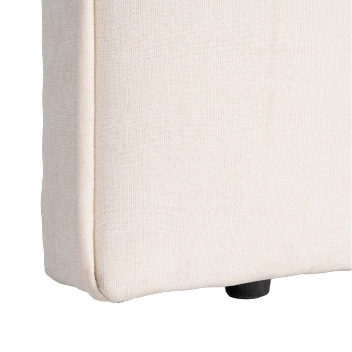 Cabecero Crema Tejido Dormitorio 160 X 122 cm
