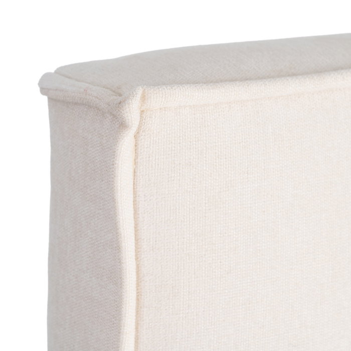 Cabecero Crema Tejido Dormitorio 160 X 122 cm