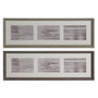 DKD Home Decor Marco Multifoto PS Cristal 56x3x18 para 3 Fotos, Surtido de 2 Unidades