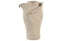 DKD Home Decor Jarrón de Cerámica Orgánico Artesanal Blanco