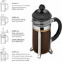 Bodum JAVA Cafetera de prensa francesa Blanca 0,35 L