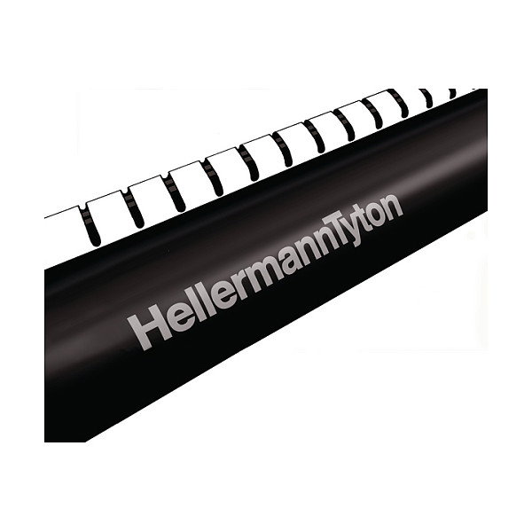 Hellermann RMS43-10-PO-X-BK Fuelle de reparación de 500 mm negro
