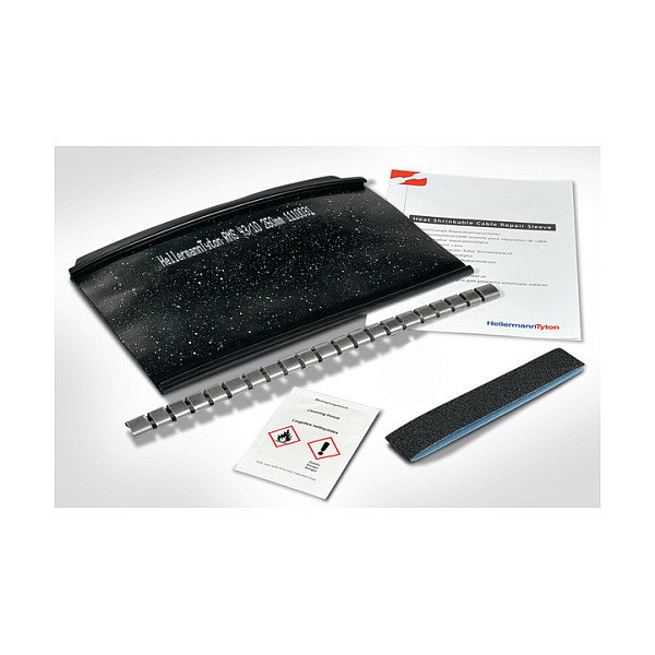 Hellermann RMS43-10-PO-X-BK Fuelle de reparación de 500 mm negro