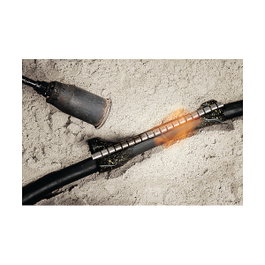 Hellermann RMS43-10-PO-X-BK Fuelle de reparación de 500 mm negro