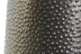 DKD Home Decor Jarrón de Metal Gris Oscuro 25x25x56,5 cm