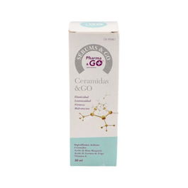 PHARMA & GO Ceramidas 30ml - Regenera, Hidrata y Recupera Células Cutáneas para Rostro