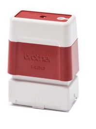 Brother Montura De Sello Rojo 14 mm x 38 mm (Pack de 6) (Set de 6)