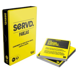 Hasbro Gaming Servd Parejas G3533 - Juego de Cartas para Parejas en Español, +18 años