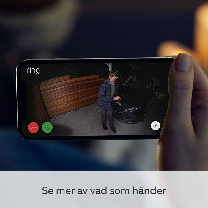 Ring Spotlight Cam Plus Battery Negra