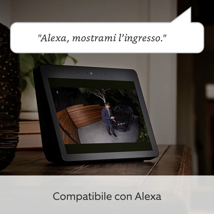 Ring Spotlight Cam Plus Battery Negra