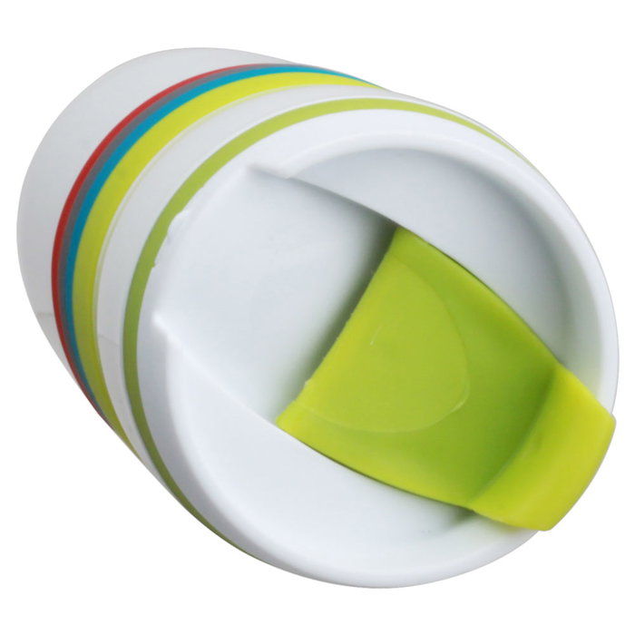 CMP General Mug Hermético 380 Ml con Bandas de Silicona, Transportable CMP General Mug Hermético 380 Ml con Bandas de Silicona, Transportable