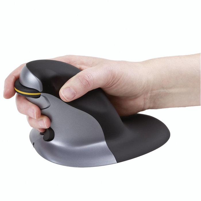 Fellowes Penguin Ratón Ergonómico Vertical Ambidextro Talla M