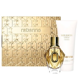 PACO RABANNE Million Gold For Her Gift Set 50ml EDP + 100ml Body Lotion