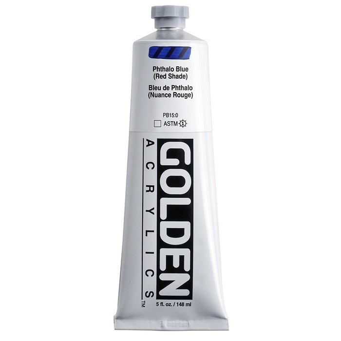 Golden Heavy Body Colores Acrílicos Thalo Azul (Rojo) 148 ml Golden Heavy Body Colores Acrílicos Thalo Azul (Rojo) 148 ml