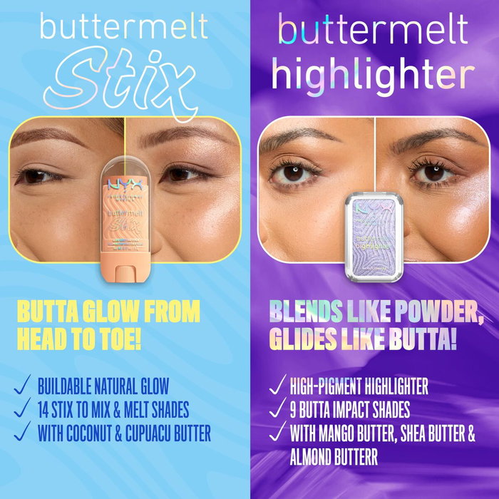 Nyx Professional Make Up BUTTERMELT STIX glow boosting stick #06-Whole Melt