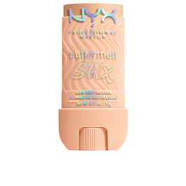 Nyx Professional Make Up Buttermelt Stix Glow Boosting Stick Iluminador en Barra #06 Whole Melt, Textura Sedosa con Manteca de Cupuaçu y Aceite de Coco, 5 g