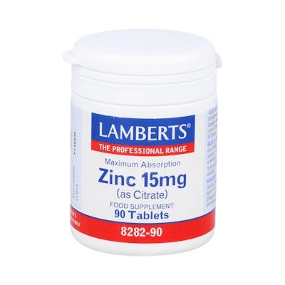 Lamberts Zinc Citrato 15 mg Lamberts Zinc Citrato 15 mg