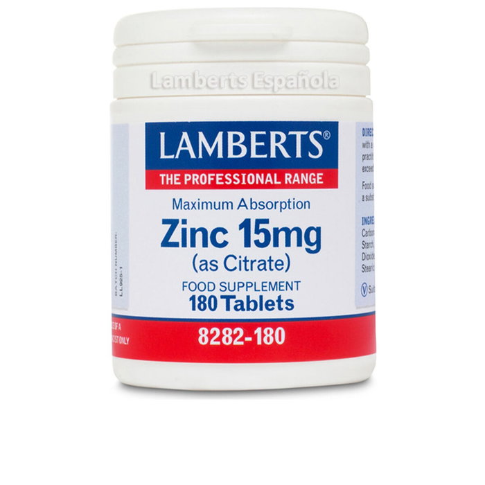 LAMBERTS Zinc Citrato 15 mg 90 comprimidos LAMBERTS Zinc Citrato 15 mg 90 comprimidos