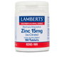 LAMBERTS Zinc Citrato 15 mg 90 comprimidos