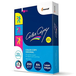 Color Copy Original Papel Reprográfico A4 200g/m2 Blanco Satinado Mate (Set de 5)