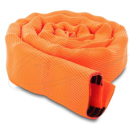 DeLOCK 19029 Manguito protector plano de doble capa 40 x 16 mm naranja 1 m