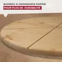 FACKELMANN Juego de 2 tablas para pizza con ranuras de corte AAASJ80626 Ø 32 cm
