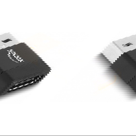 DELOCK Adaptador USB 3.2 Gen 2 USB Typ-A Stecker zu USB Type-C Buchse Negro DELOCK Adaptador USB 3.2 Gen 2 USB Typ-A Stecker zu USB Type-C Buchse Negro