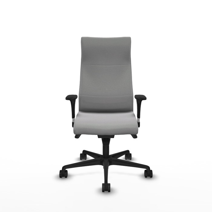 PIQUERAS Y CRESPO Sillón Albacete Gris Claro con Mecanismo Sincro y Brazos 1D PIQUERAS Y CRESPO Sillón Albacete Gris Claro con Mecanismo Sincro y Brazos 1D
