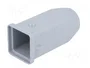 ILME Carcasa para conectores HDC tamaño 21.21 recto