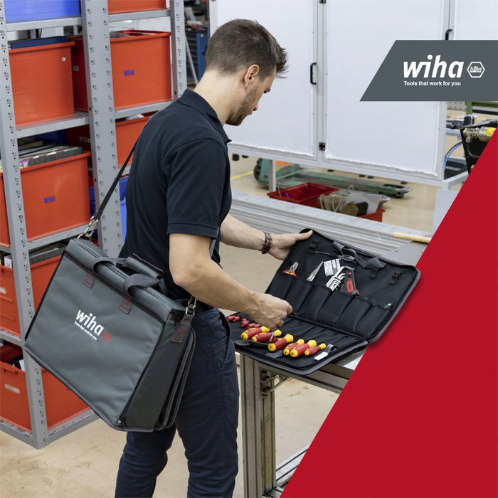 Wiha Juego de herramientas service technician de 31 piezas con bolsa