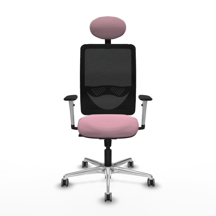 PIQUERAS Y CRESPO Silla de oficina Zulema Rosa con Mecanismo Sincro PIQUERAS Y CRESPO Silla de oficina Zulema Rosa con Mecanismo Sincro