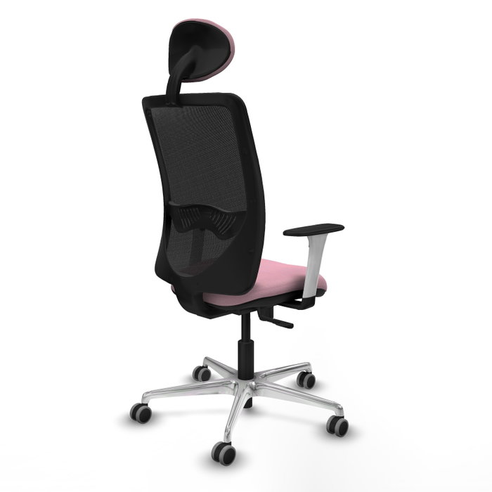PIQUERAS Y CRESPO Silla de oficina Zulema Rosa con Mecanismo Sincro PIQUERAS Y CRESPO Silla de oficina Zulema Rosa con Mecanismo Sincro