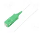 QOLTEC Latiguillo de fibra óptica SC/APC a SC/APC 1m SMF 9/125µm