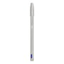 BIC Cristal Renew Bolígrafo Cuerpo Metal Mate con Tinta Azul y 2 Recambios