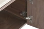 DKD Home Decor Mueble TV MDF Granito 200x40x45 Marrón
