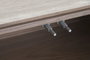 DKD Home Decor Mueble TV MDF Granito 200x40x45 Marrón