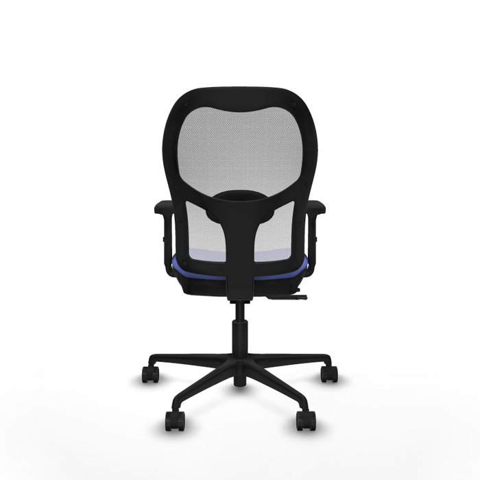 PIQUERAS Y CRESPO Silla de oficina Jorquera con mecanismo Sincro/Traslack, Azul claro y Blanco PIQUERAS Y CRESPO Silla de oficina Jorquera con mecanismo Sincro/Traslack, Azul claro y Blanco